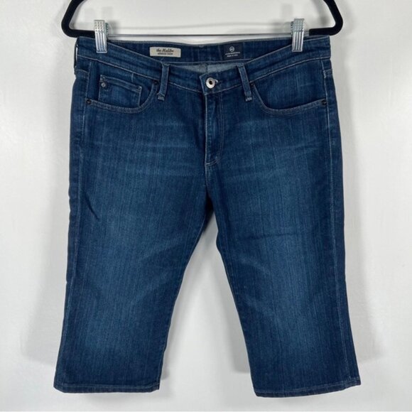 AG ADRIANO GOLDSCHMIED USA 🇺🇸 Made The Malibu Bermuda Shorts Denim Size‎ 29 - Picture 1 of 10